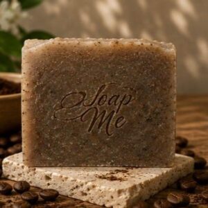 Coffee scrub soap