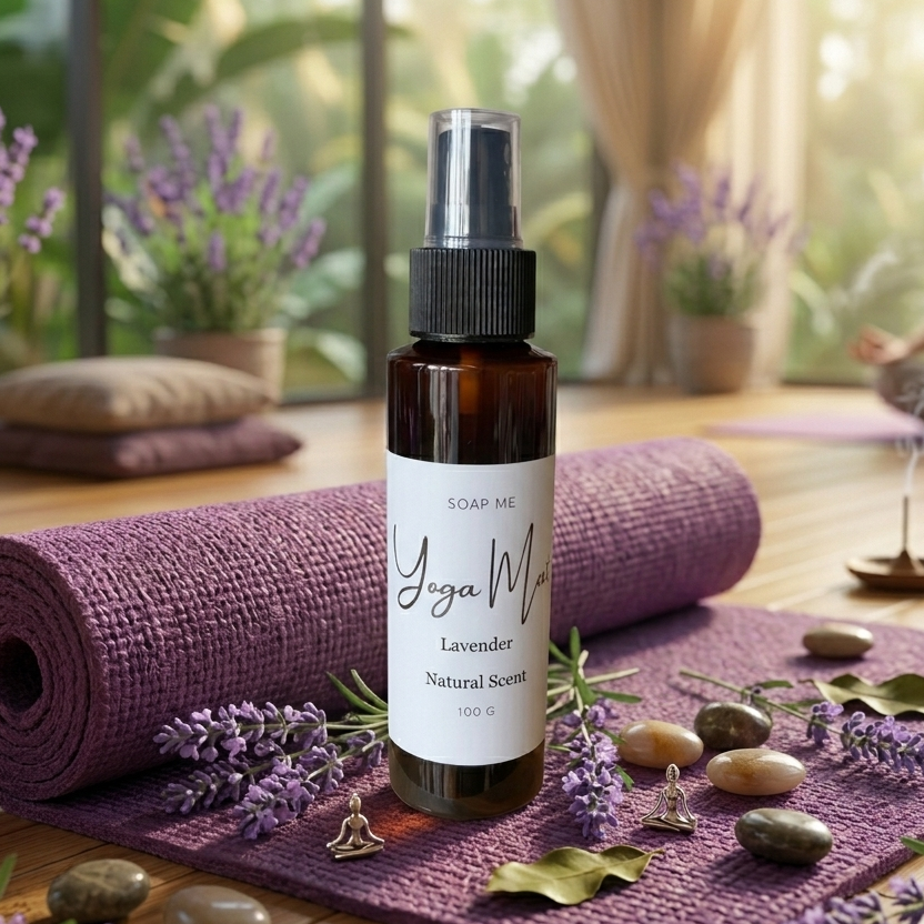 Lavender yoga mat lavender yoga mat spray