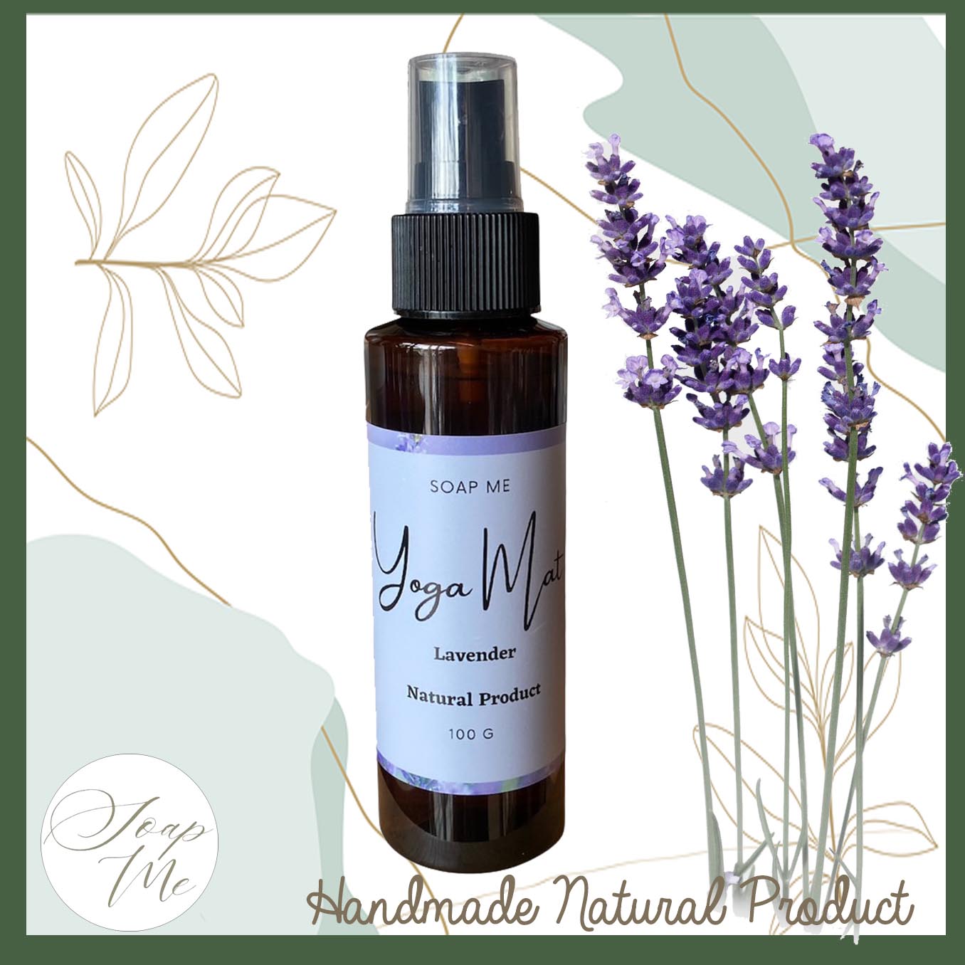 lavender Yoga mat spray lavender Yoga mat spray