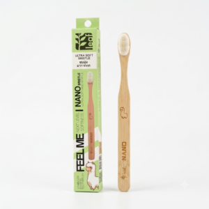 Bamboo toothbrush: nano bristle
