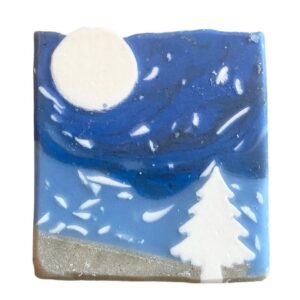 Silent night - Christmas collection handmade soap