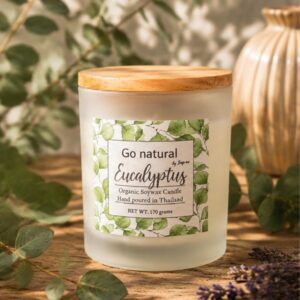 Eucalyptus soywax candle