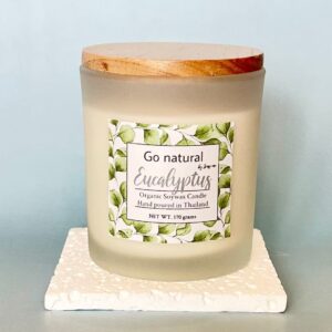 Eucalyptus scented candle