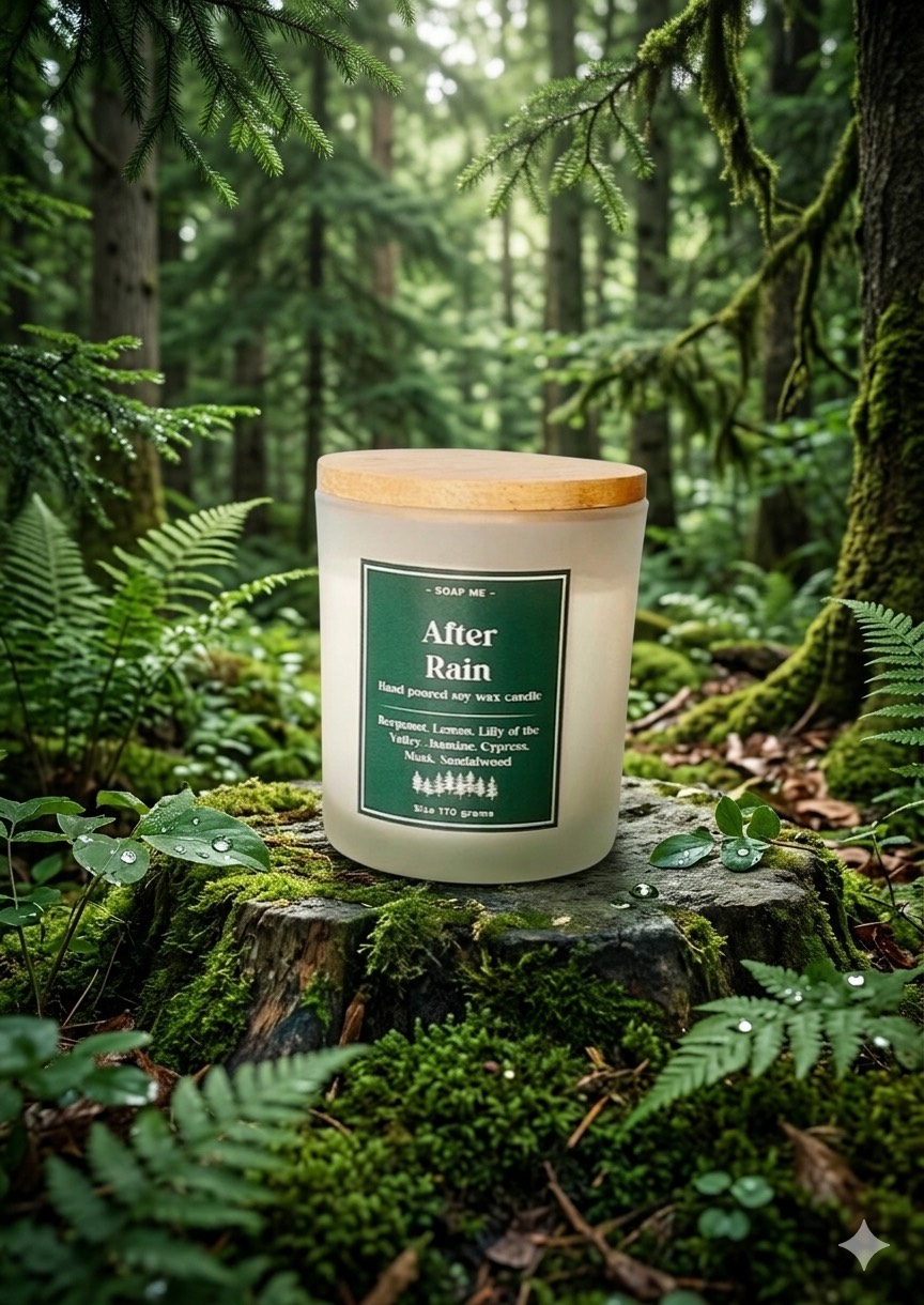 after rain candle After rain soywax candle