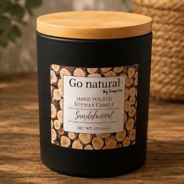 Sandalwood soywax candle2